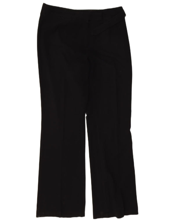 Женские костюмные брюки Marks & Spencer Bootcut UK 16, большие W34 L32, черные