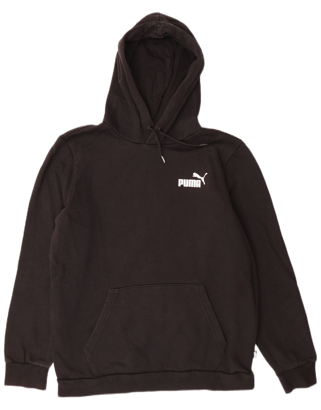 Мужской джемпер с капюшоном PUMA, средний черный, хлопок