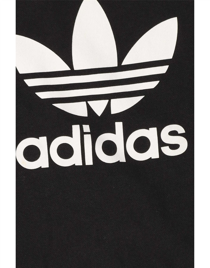 Мужской свитшот Adidas с графическим рисунком, маленький черный