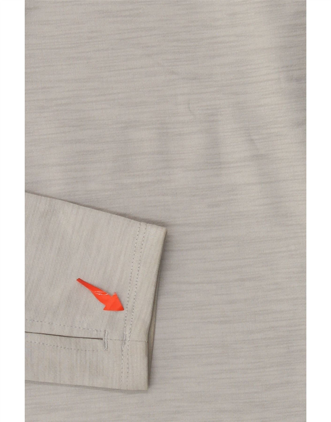 Мужской спортивный костюм-пуловер с воротником на молнии NIKE, маленький серый в крапинку