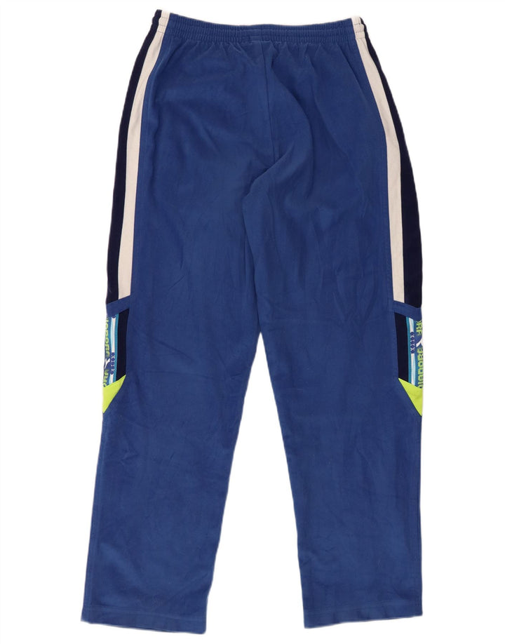 DIADORA Boys Graphic Full Tracksuit 13-14 Years 2XL Blue Colourblock