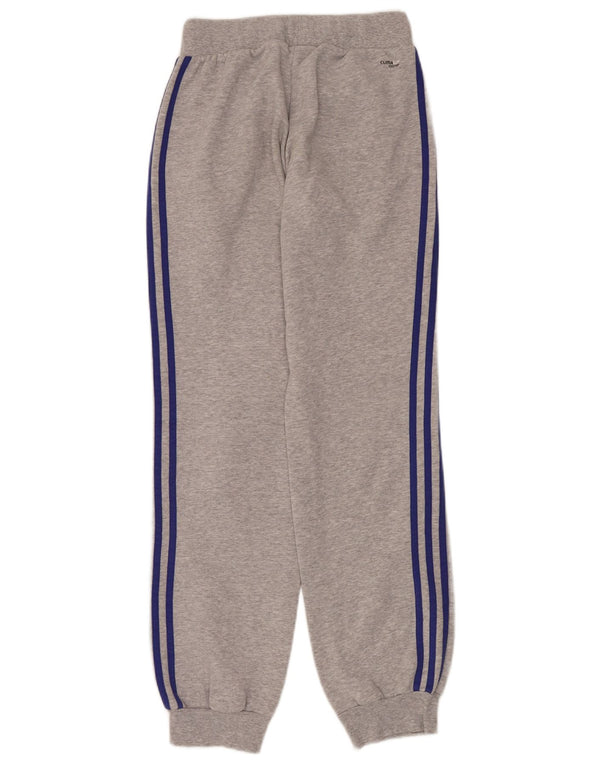 Женские спортивные брюки Adidas Climalite Брюки для бега Великобритания 4/6 XS Серые в крапинку
