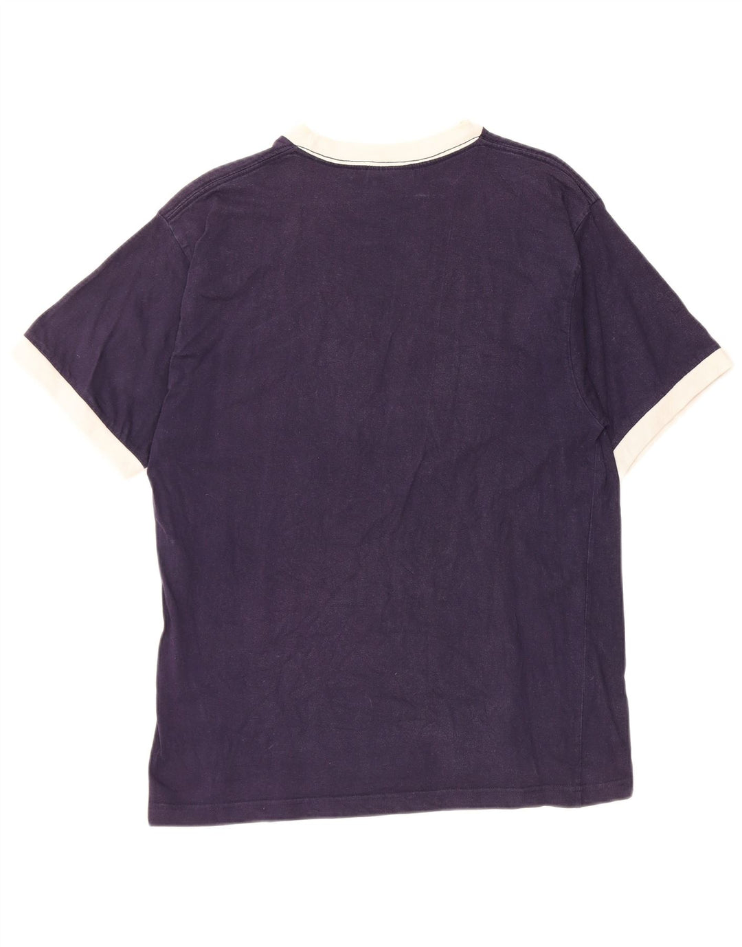 Мужская футболка с рисунком FILA, топ среднего размера, темно-синий, хлопок