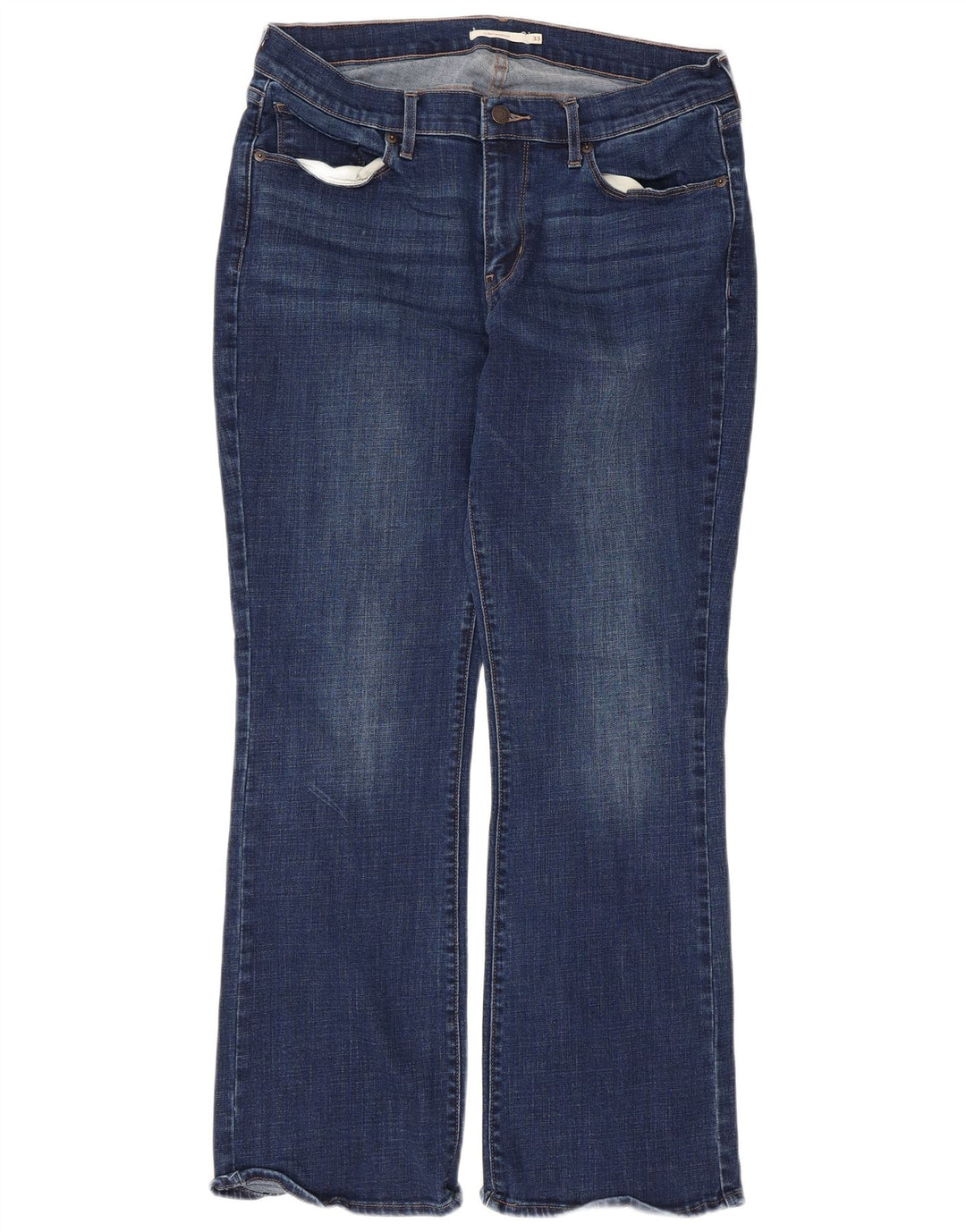 Женские джинсы Levi's Curvy Bootcut W33 L30, синие, хлопок