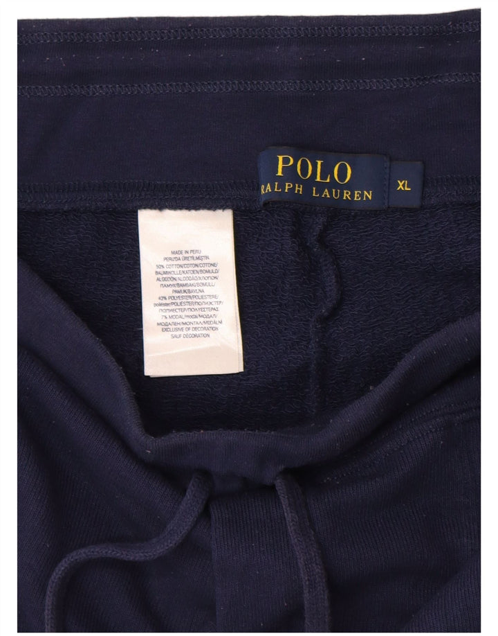 Мужские спортивные шорты POLO RALPH LAUREN XL, темно-синие, хлопок