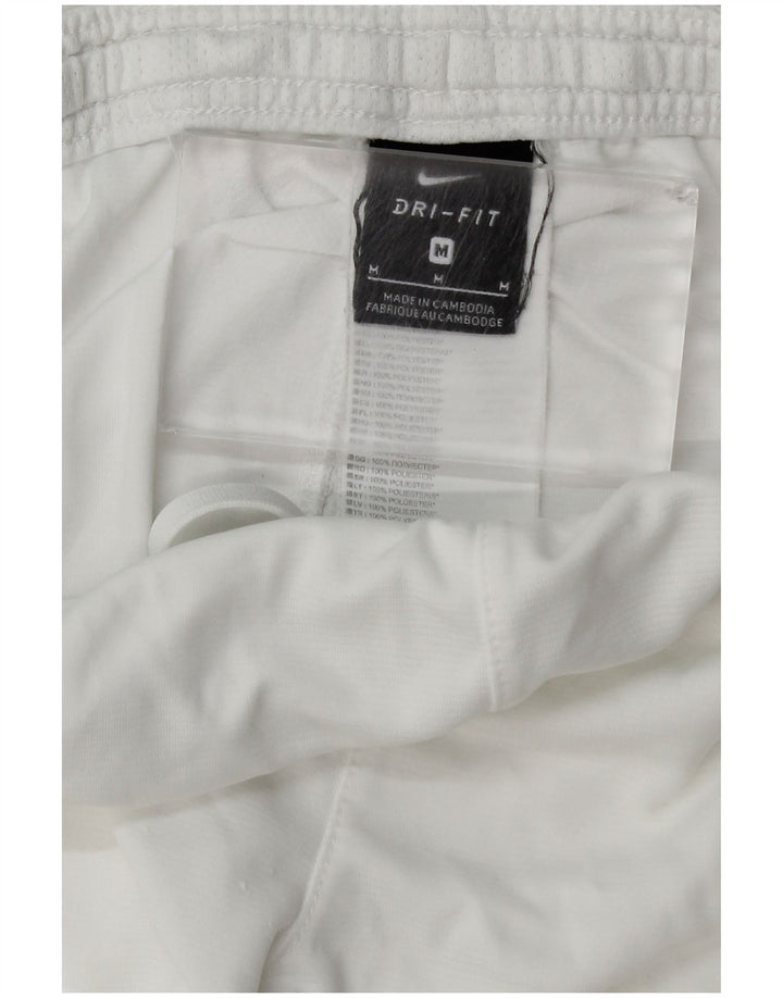 Мужские спортивные шорты Nike Dri Fit, средний белый полиэстер