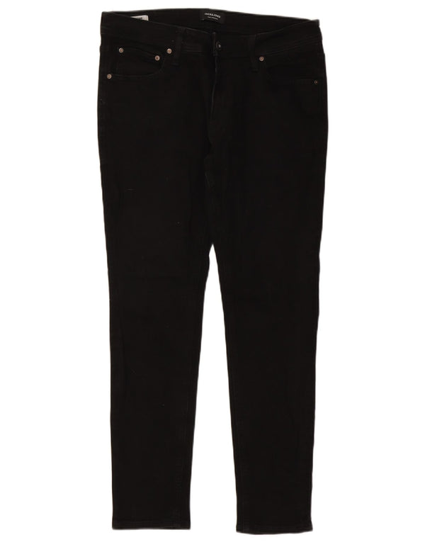 Мужские джинсы скинни JACK & JONES Liam W34 L30 черные