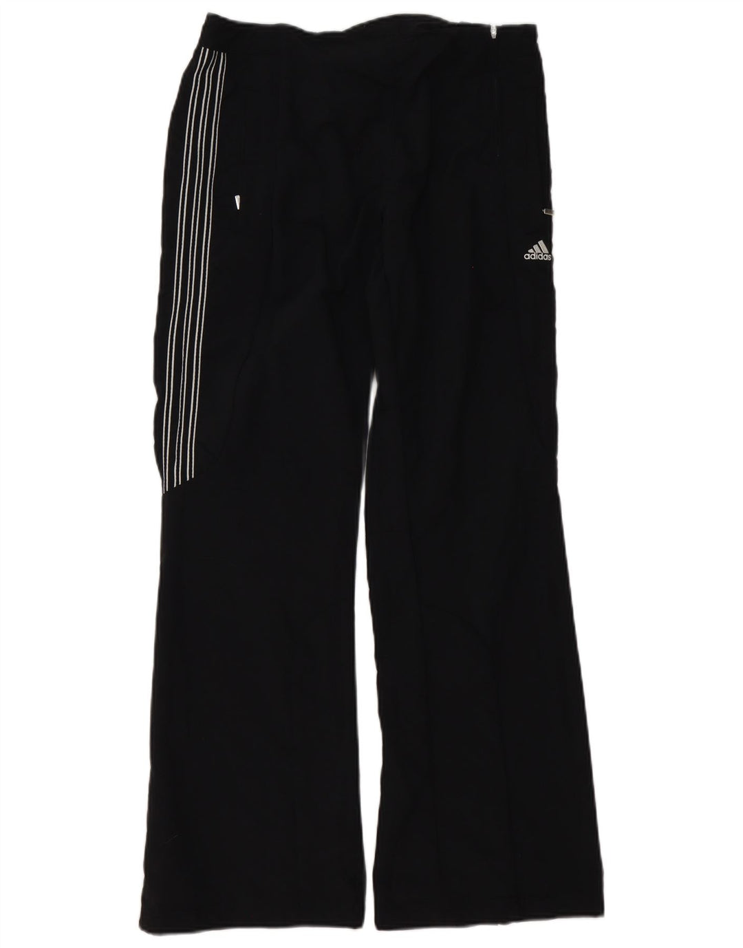 Женские спортивные брюки Adidas UK 14, средний черный полиэстер