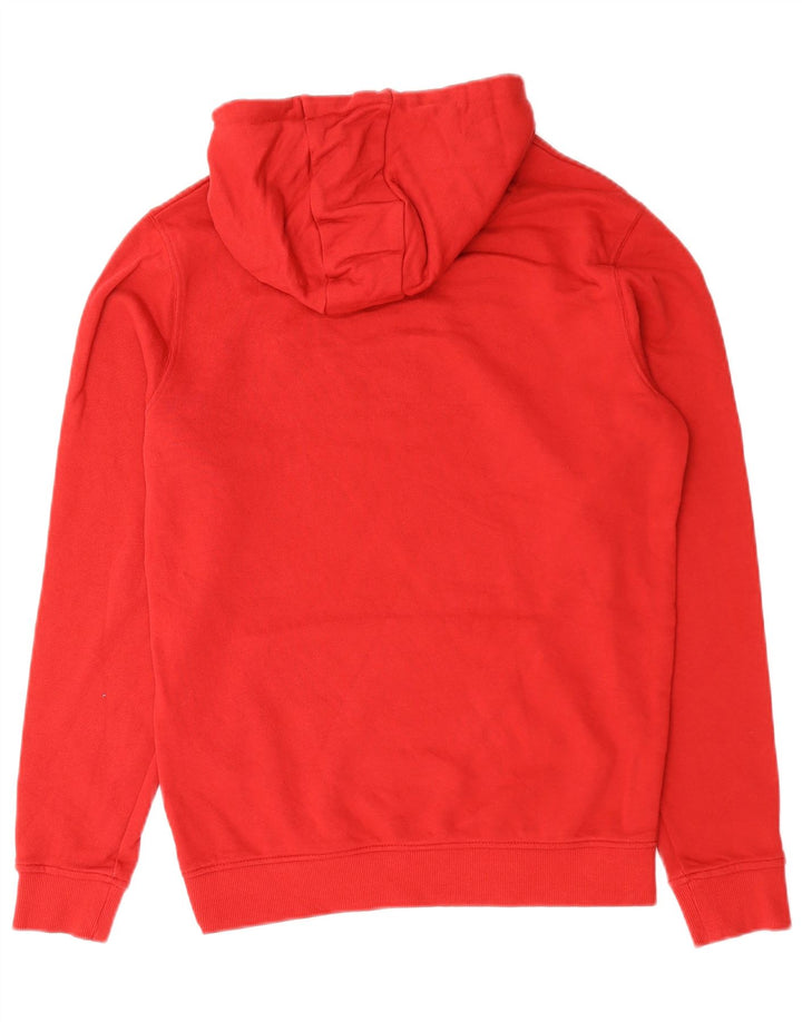 Мужской джемпер с капюшоном Lyle & Scott, маленький красный, хлопковый