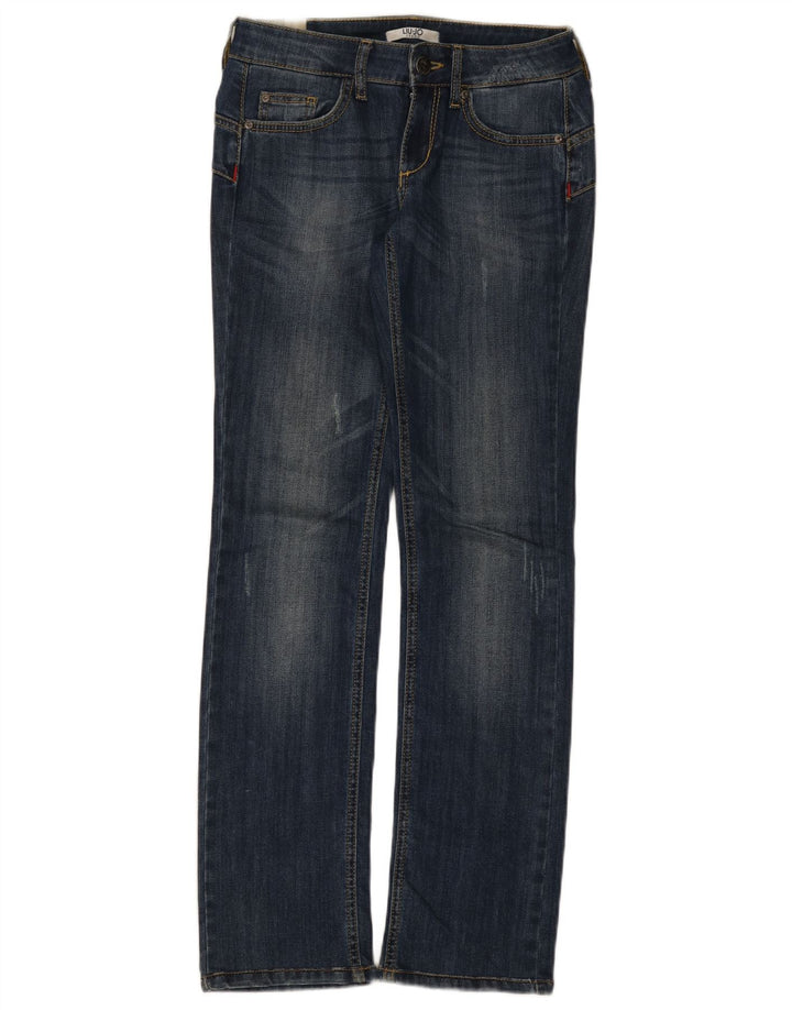 Женские джинсы Bootcut Liu Jo W28 L31 темно-синие
