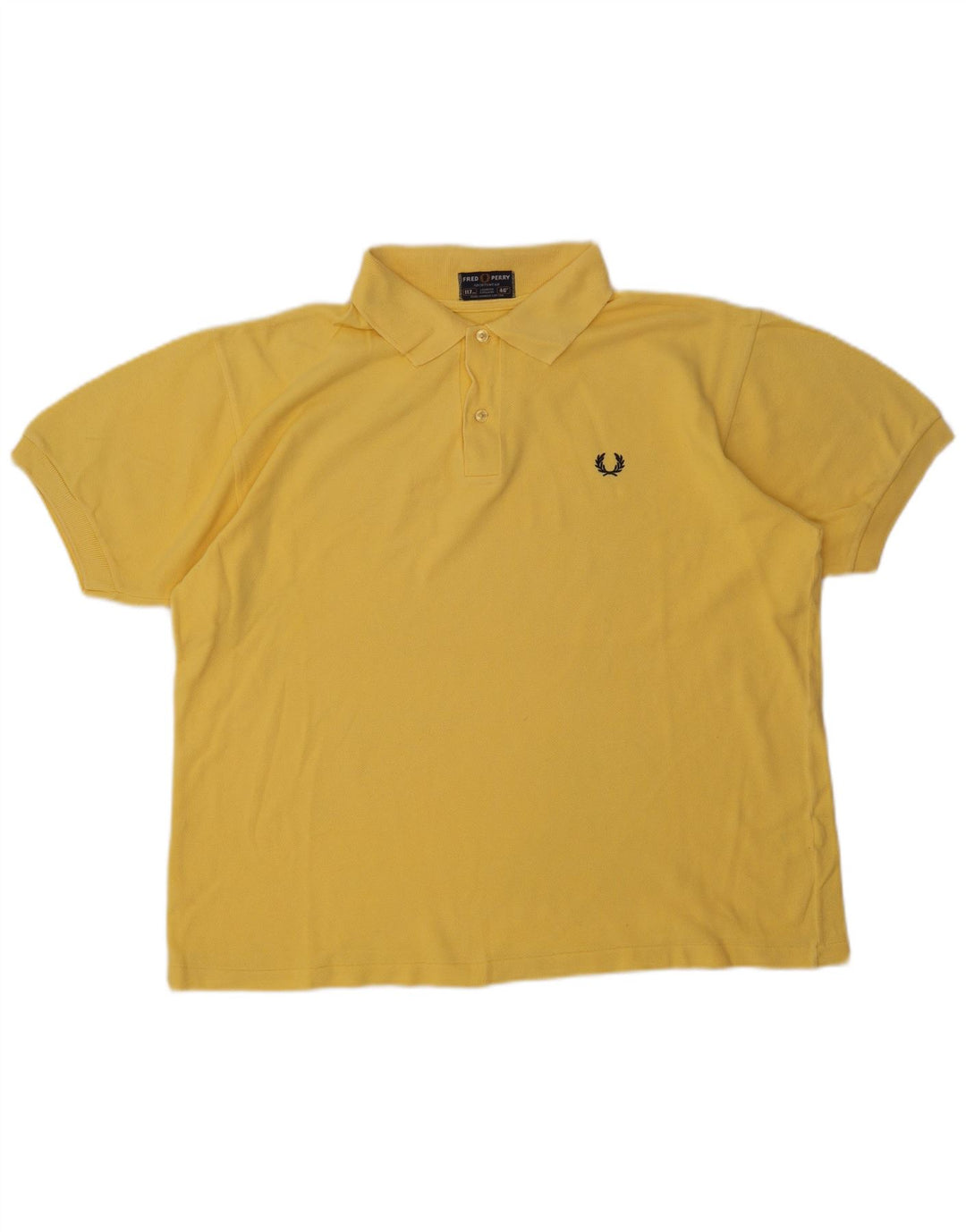 Мужская рубашка поло Fred Perry, большой желтый хлопок