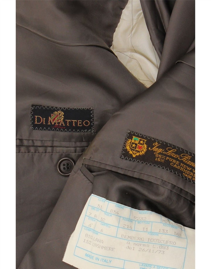 Мужской пиджак ING LORO PIONA & CO. IT 52 XL Черный в елочку