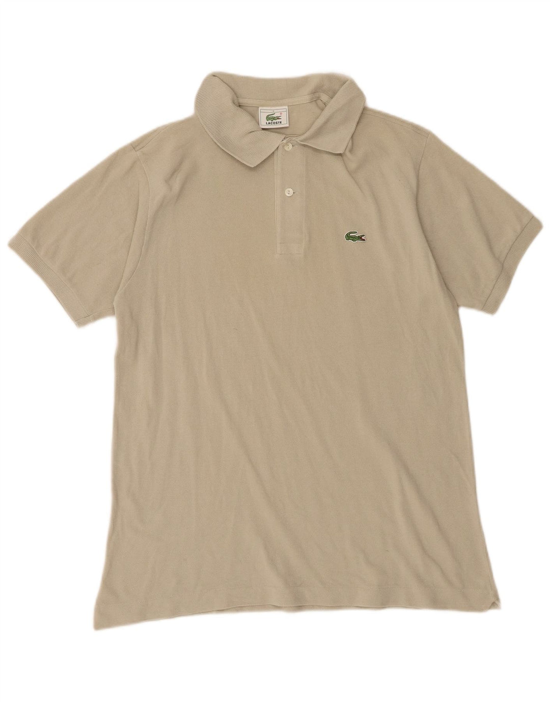 Мужская рубашка-поло Lacoste, размер 4, средний зеленый хлопок, хлопок