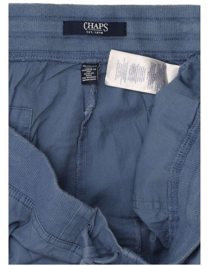 CHAPS Женские брюки-капри 2XL W42 L19 Синие хлопковые