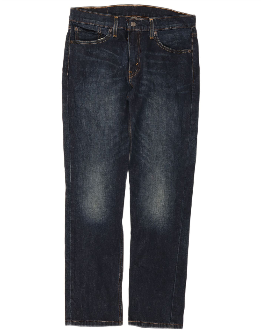Мужские джинсы Levi's 511 Slim W32 L30 Темно-синие, хлопок