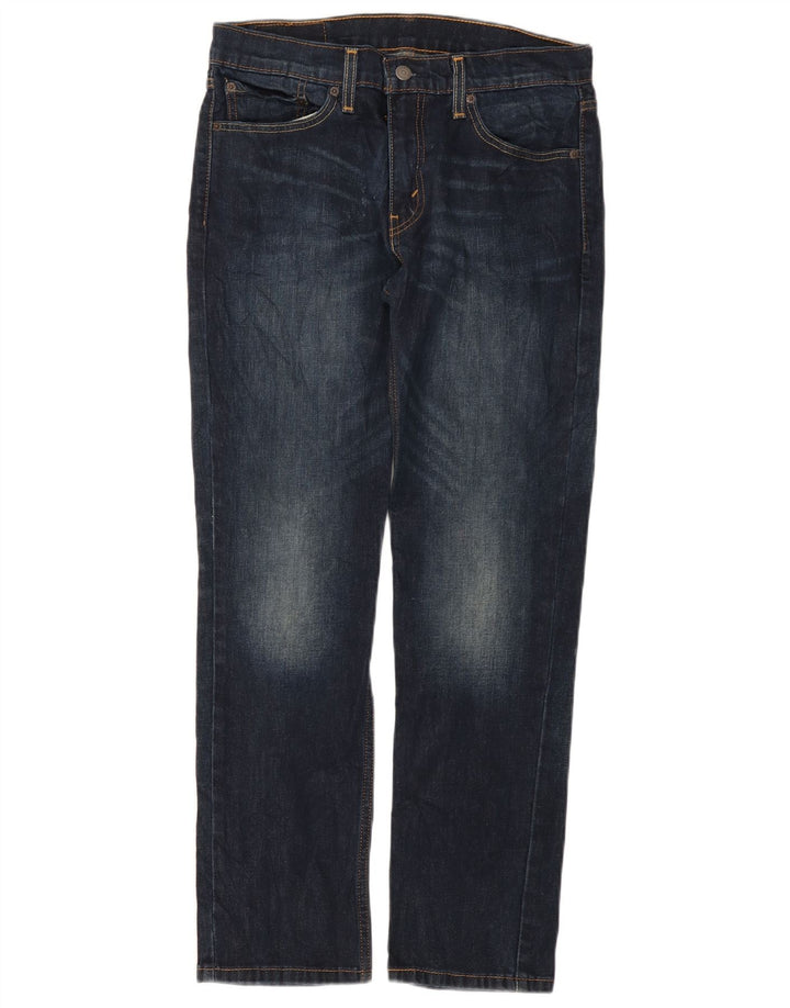 Мужские джинсы Levi's 511 Slim W32 L30 Темно-синие, хлопок