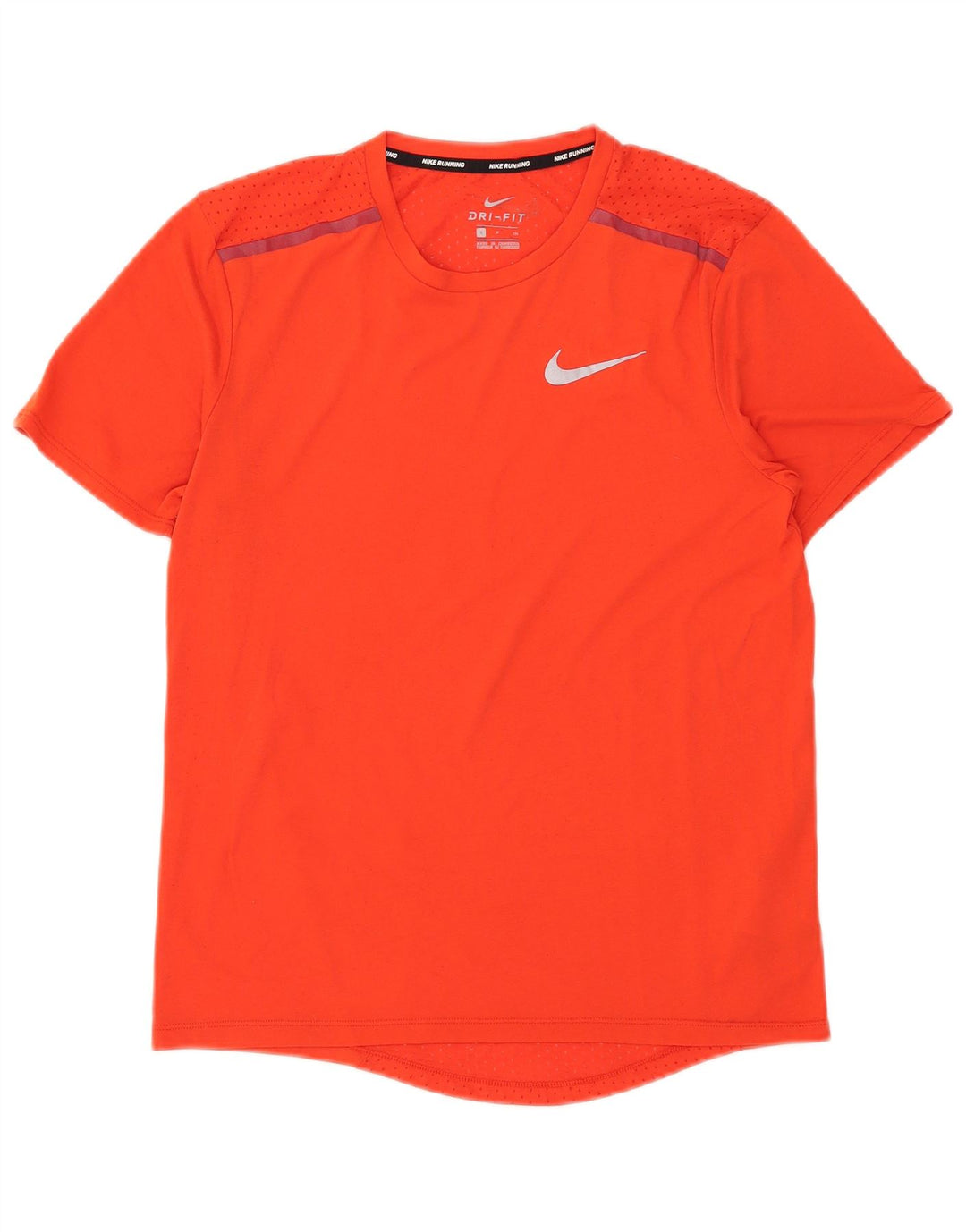 Мужская футболка Nike Dri Fit, маленький красный полиэстер