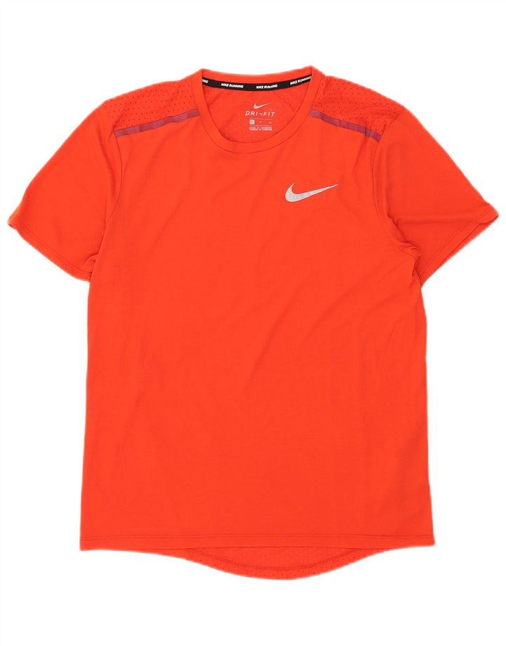 Мужская футболка Nike Dri Fit, маленький красный полиэстер