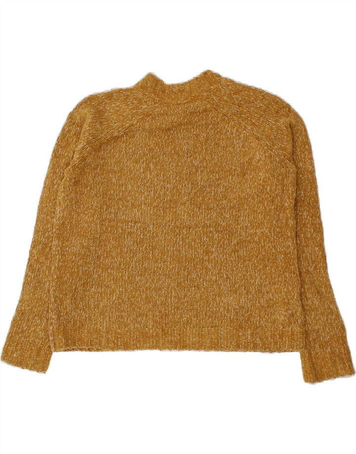 EDDIE BAUER Womens Turtle Neck Jumper Sweater UK 10 Small Brown Flecked Vintage Eddie Bauer and Second-Hand Eddie Bauer from Messina Hembry 