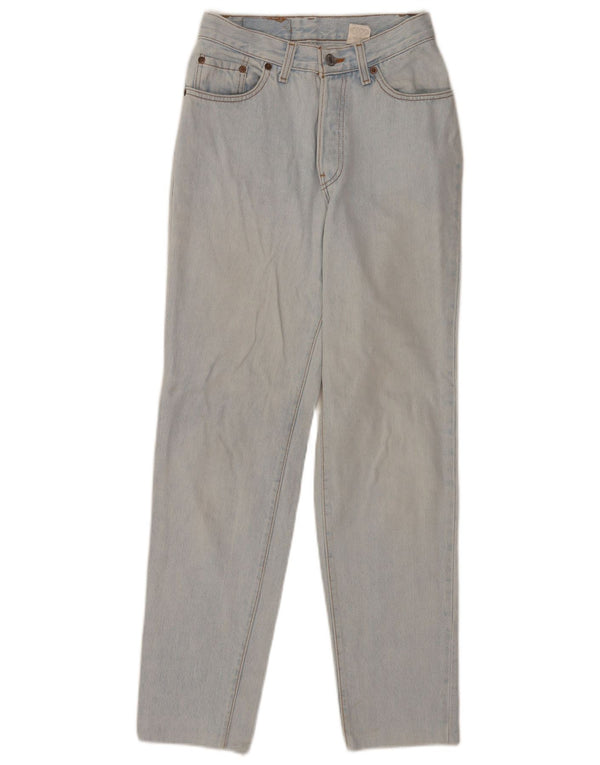 Женские зауженные джинсы Levi's США 5, маленькие W28 L29, синие, хлопок