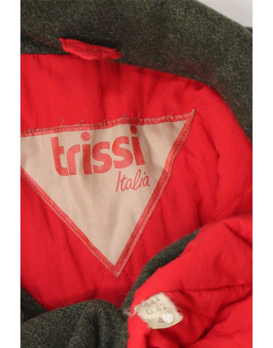 Мужское пальто Trissi IT 44 XS Зеленый