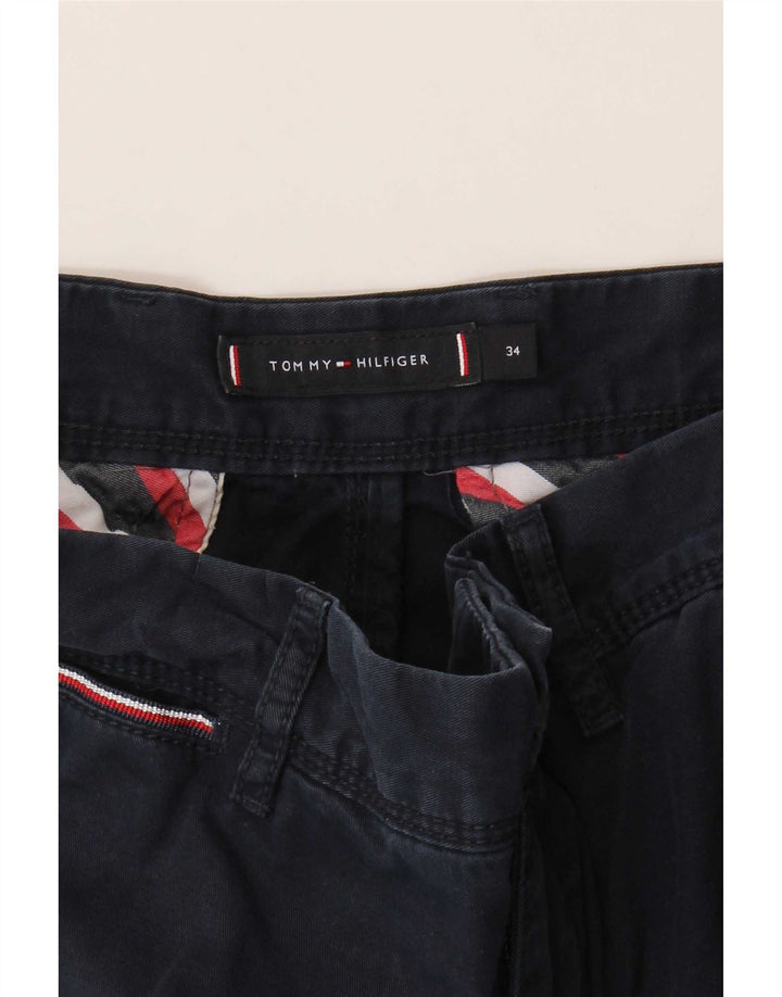 Мужские шорты карго Tommy Hilfiger W34, большие, темно-синие