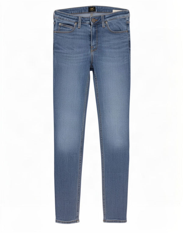 Женские джинсы скинни Lee Scarlett W28 L29, синий хлопок