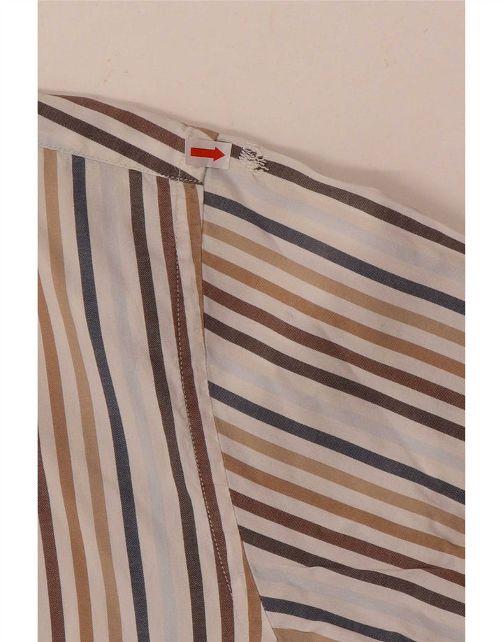 Мужская рубашка Tommy Hilfiger XL из хлопка в разноцветную полоску