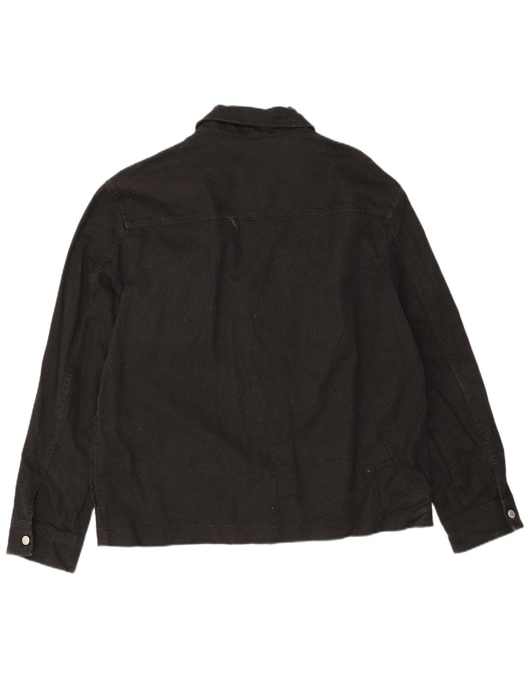Мужская куртка-бомбер Zara UK 42 XL, черный хлопок