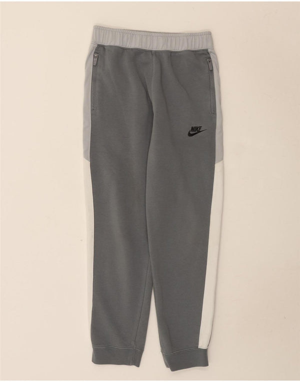 Спортивный костюм Nike для мальчиков, брюки для бега, 12–13 лет, большие серые спортивные штаны