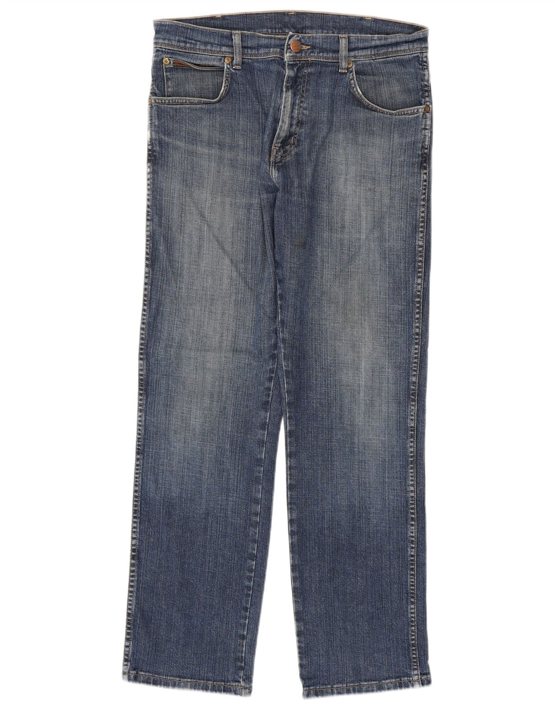 Джинсы мужские прямые Wrangler W32 L30 синие