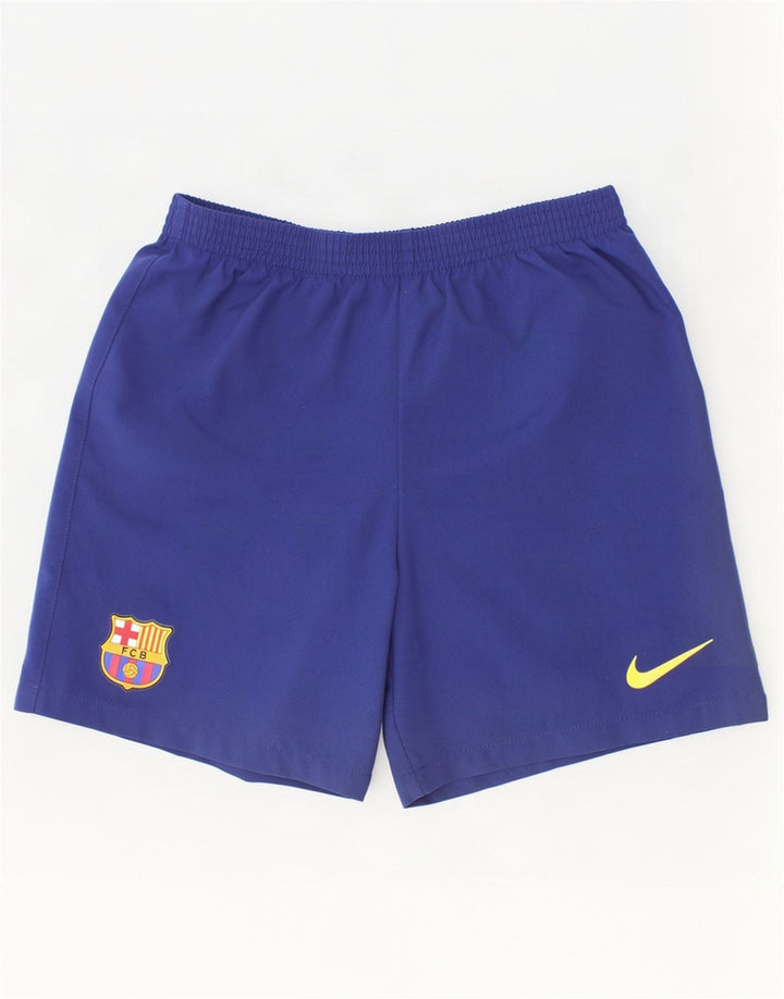 Спортивные шорты Nike для мальчиков Барселона, 7–8 лет, XL, темно-синий, полиэстер
