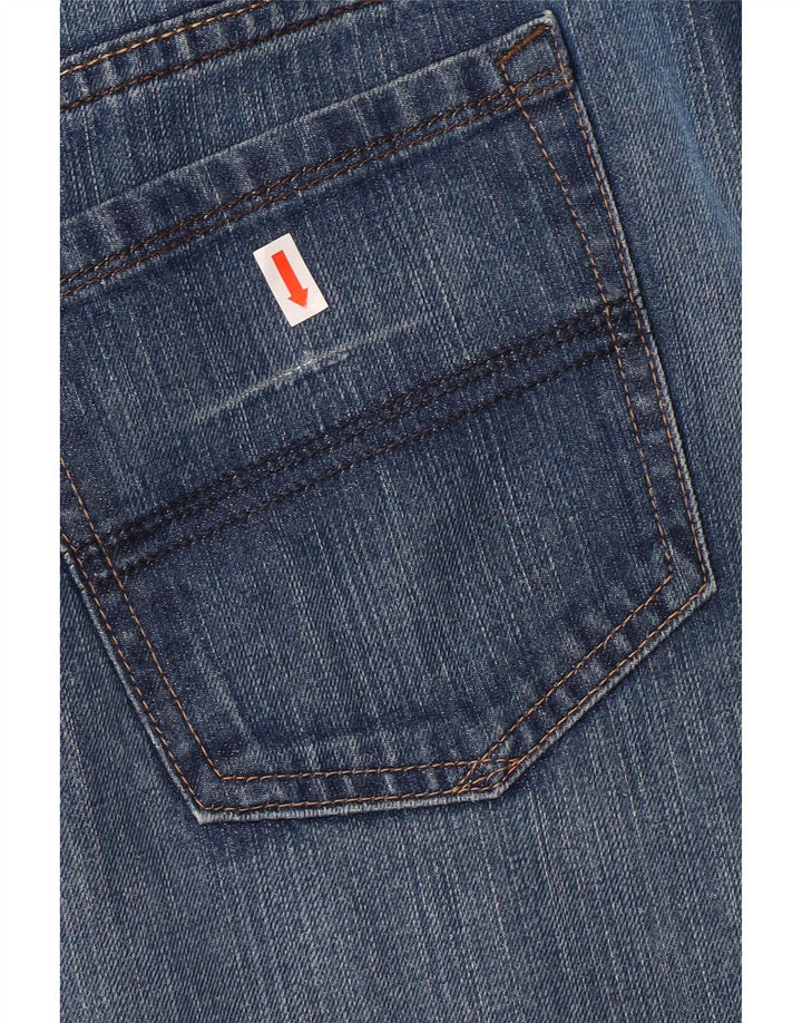 Мужские прямые джинсы Marks & Spencer Blue Harbour W40 L29, синий хлопок