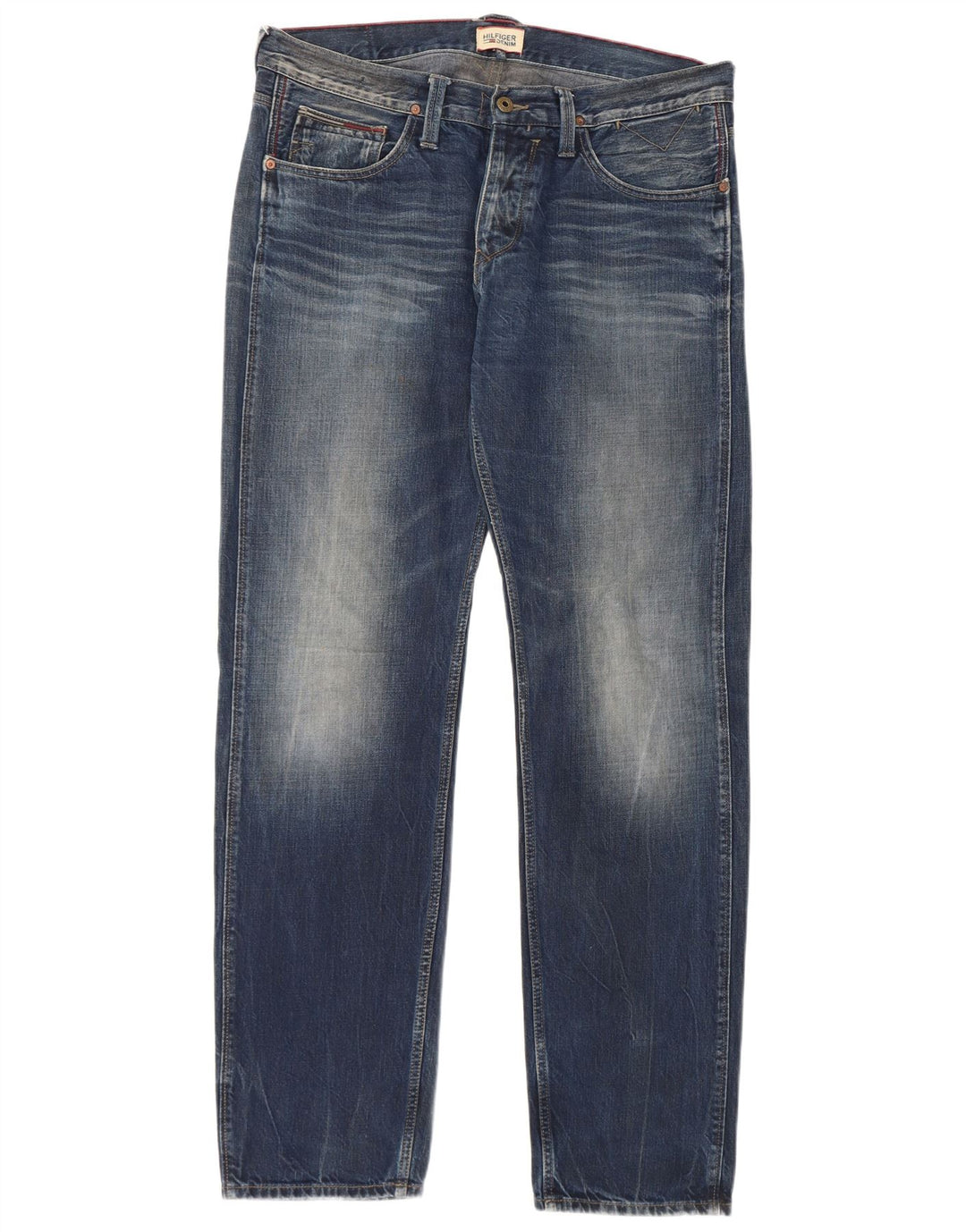 Мужские прямые джинсы Tommy Hilfiger W34 L34 синие