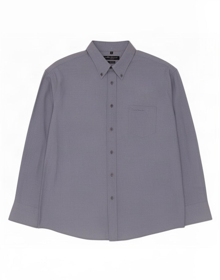 Мужская оксфордская рубашка Ben Sherman 2XL, синяя, хлопок