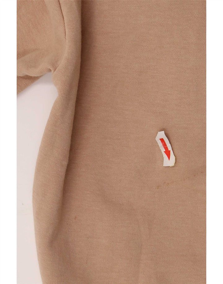 Женское платье прямого кроя с рукавом 1/2 Zara UK 8, маленькое бежевое