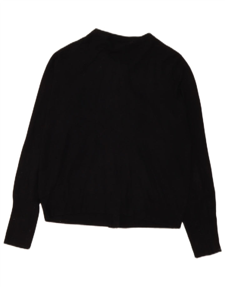 Женский кардиган Marks & Spencer UK 14, средний черный, вискоза