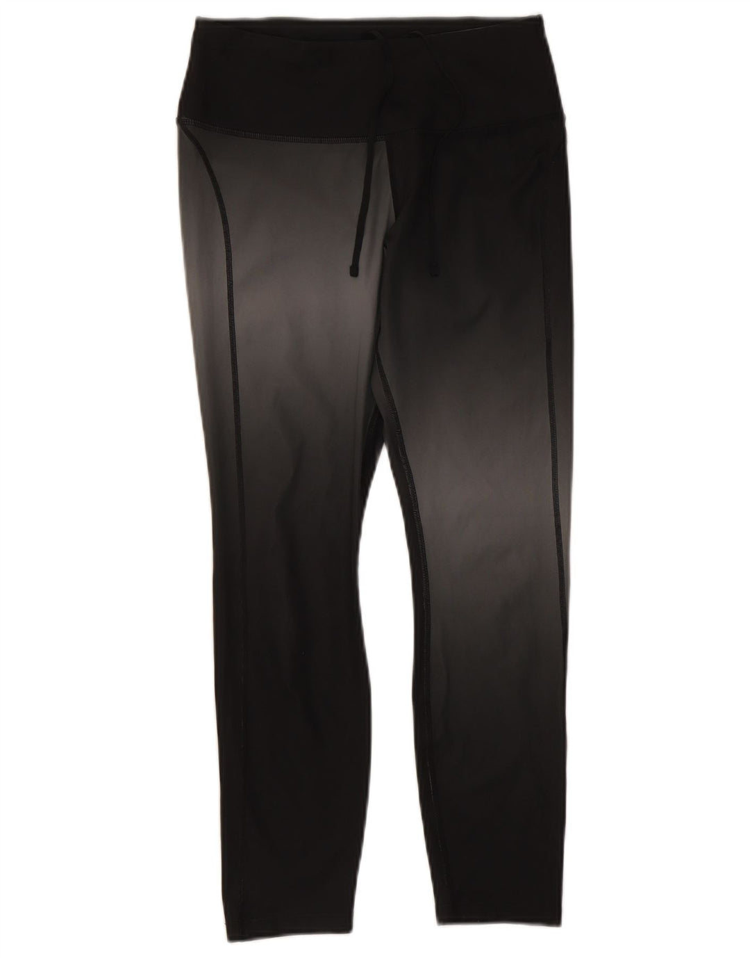 Женские укороченные леггинсы Nike Dri Fit UK 12, средний черный полиэстер