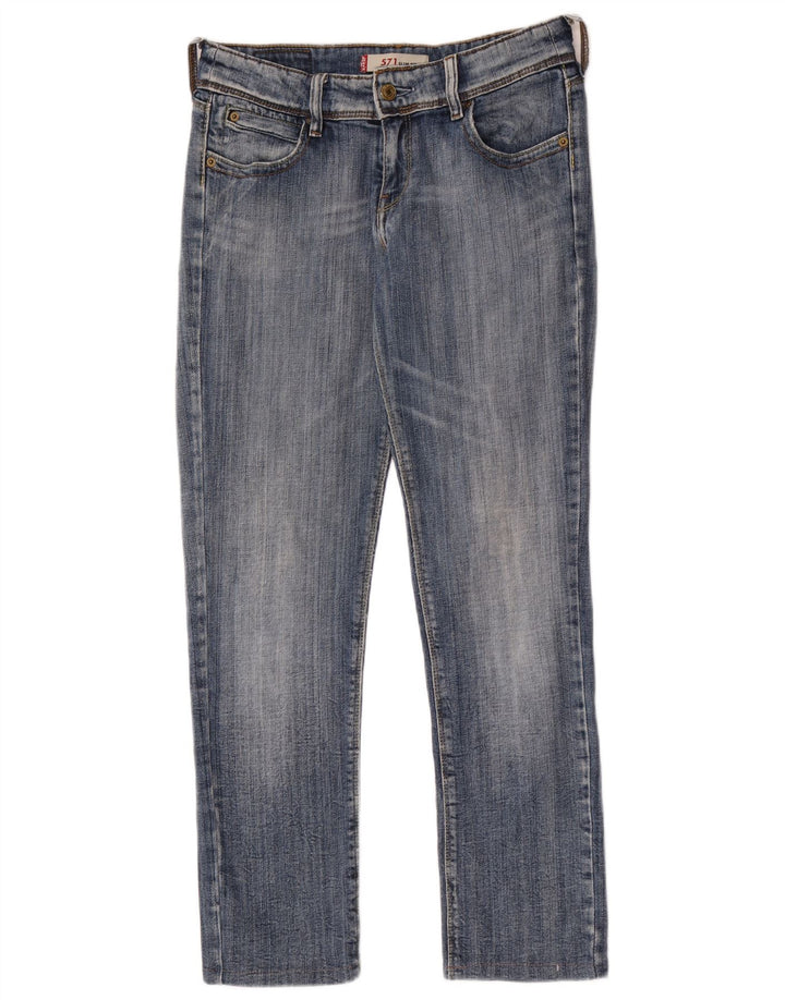 Женские узкие джинсы Levi's 571 W31 L28 синие, хлопок