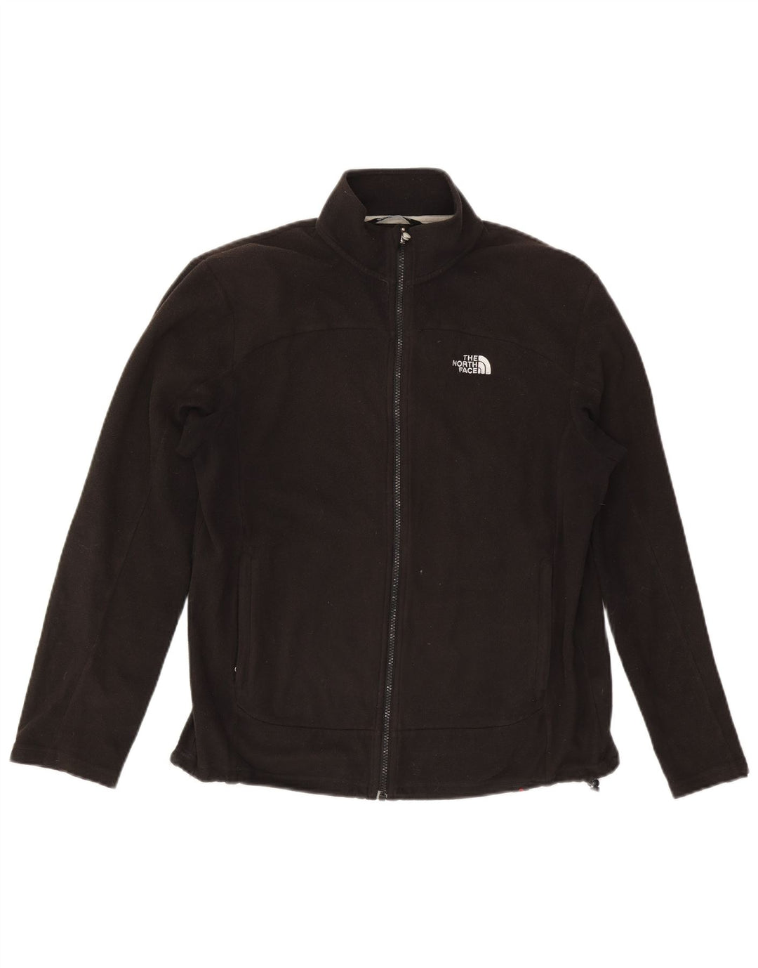 Мужская флисовая куртка The North Face UK 38, средний черный полиэстер