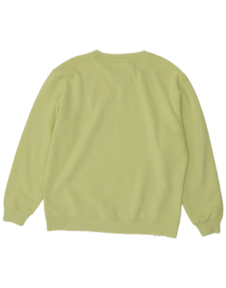 Мужской свитшот с рисунком Alpha Industries XL зеленый