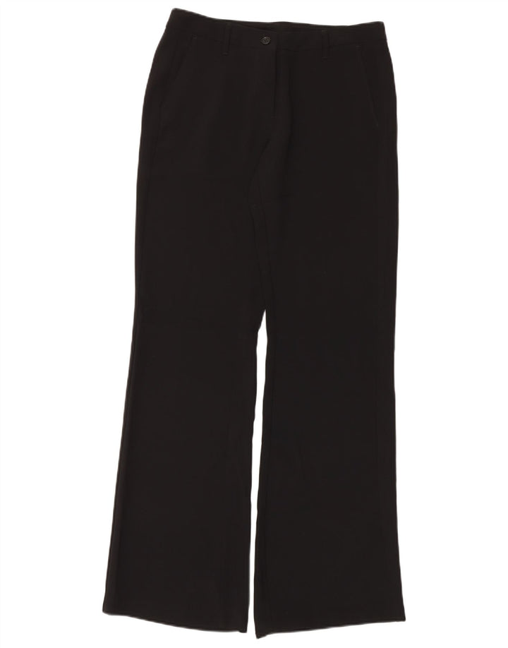 Брюки женские Benetton Bootcut IT 44 Medium W30 L34 Черные, полиэстер