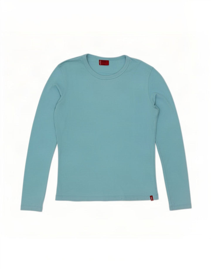 Топ Levi's для мальчиков с длинным рукавом 10-11 лет, средний синий