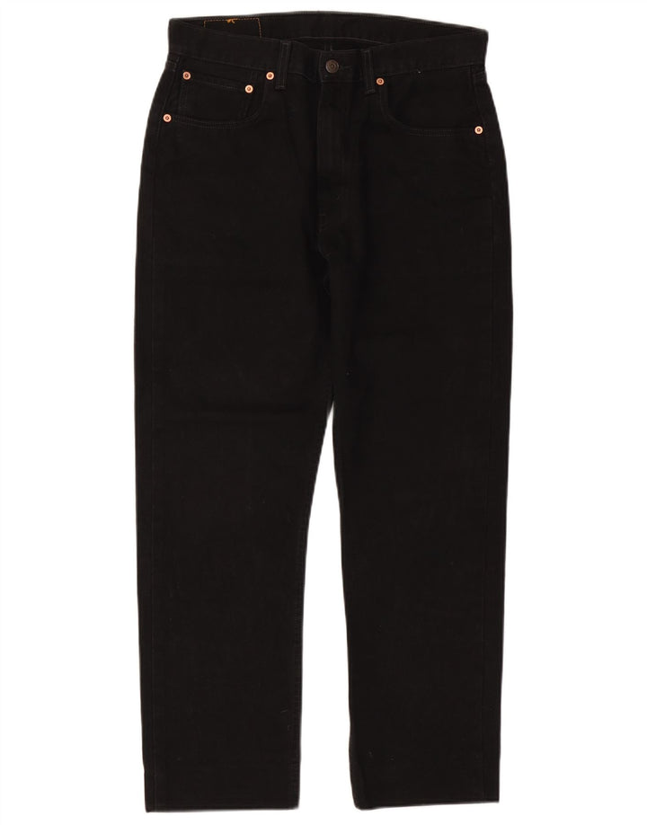 Мужские прямые джинсы Levi's 534 W34 L28, черный хлопок