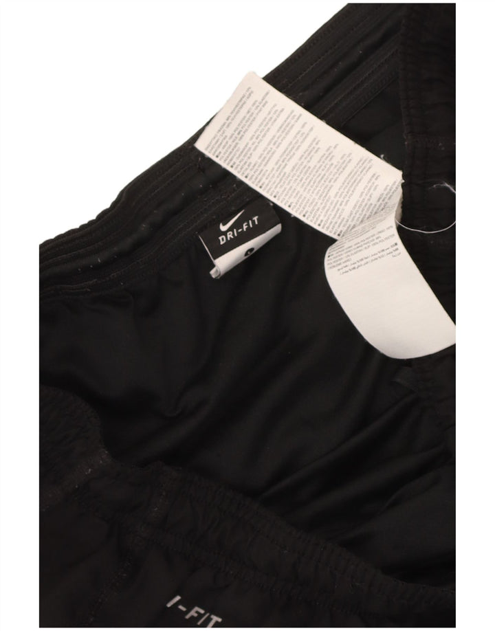 Мужские спортивные шорты Nike Dri Fit, большие черные, полиэстер