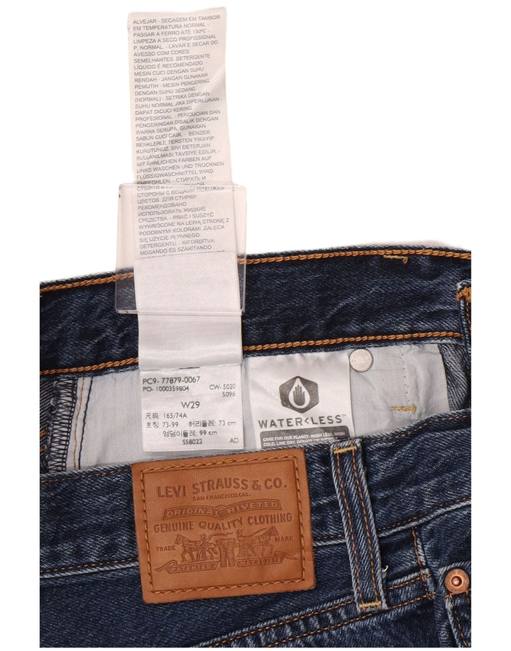 Женские джинсовые шорты Levi's Ribcage W29, средний темно-синий, хлопок
