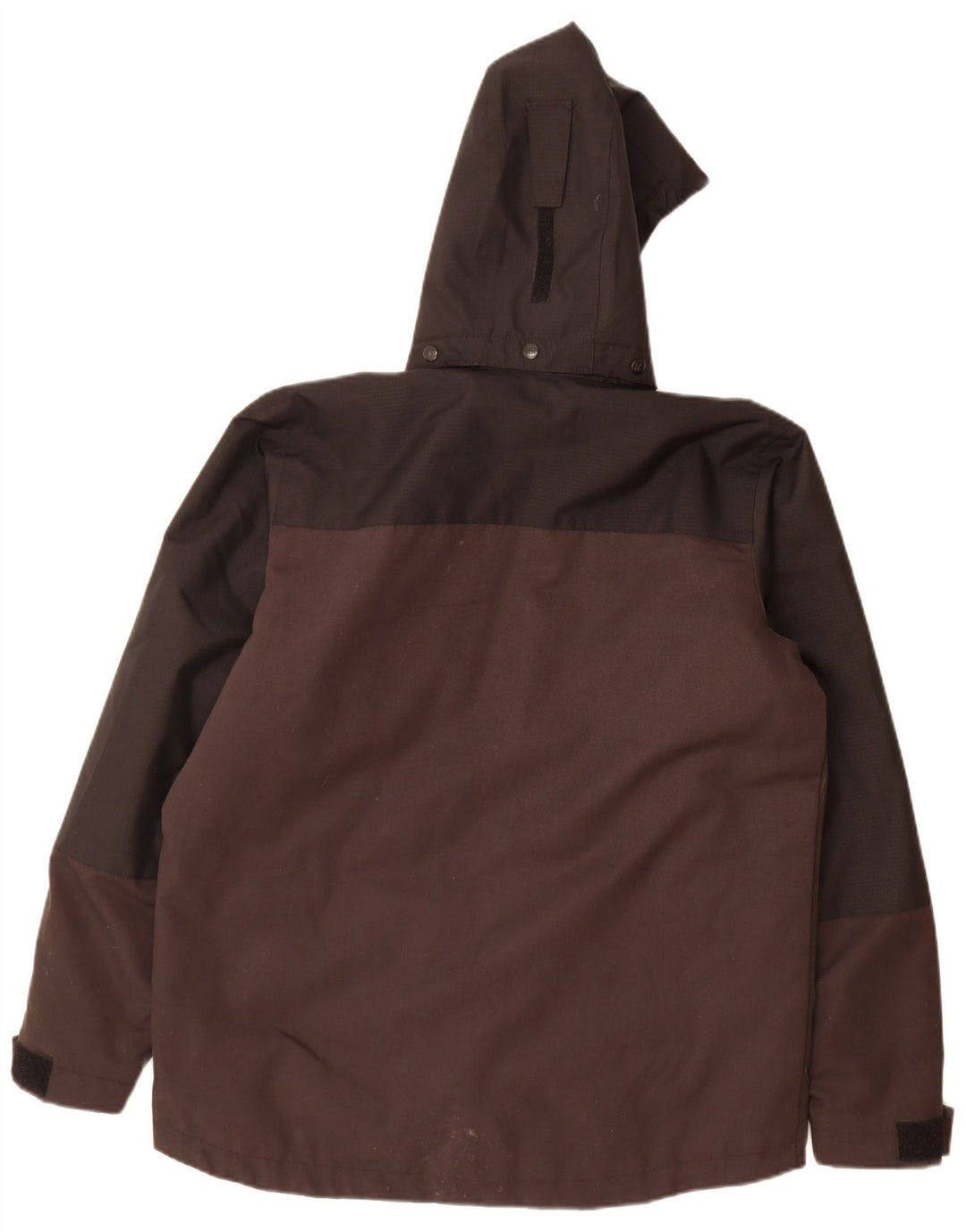 Мужская ветровка с рисунком Helly Hansen UK 40, большая коричневая с цветными блоками