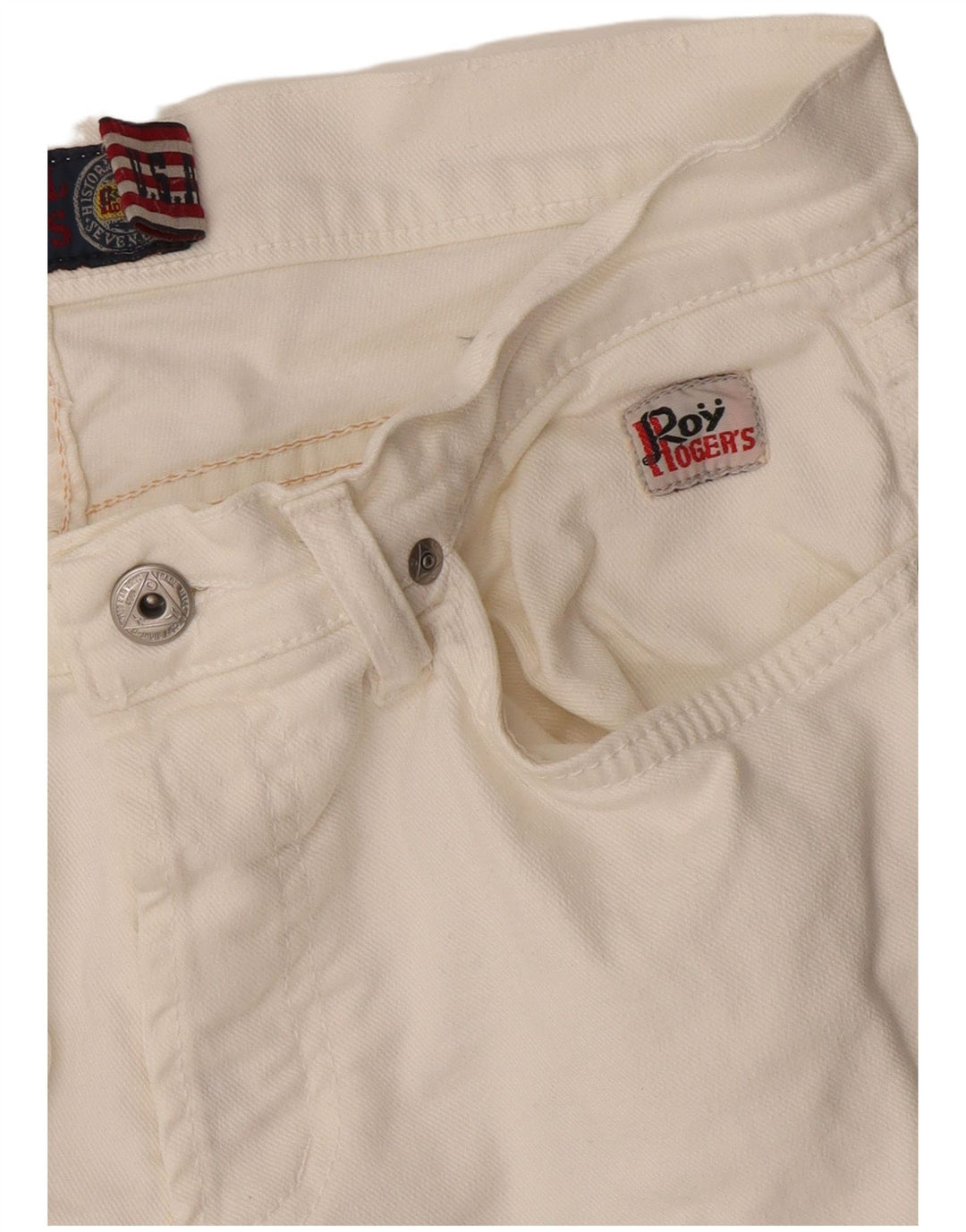 Джинсы женские низкие скинни Roy Rogers W30 L32 белые