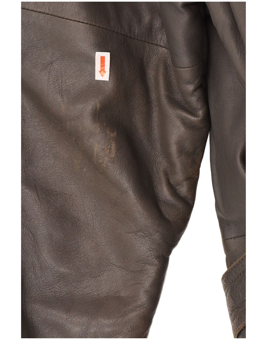 DRESSCO Мужское кожаное пальто IT 54 2XL Серое кожаное