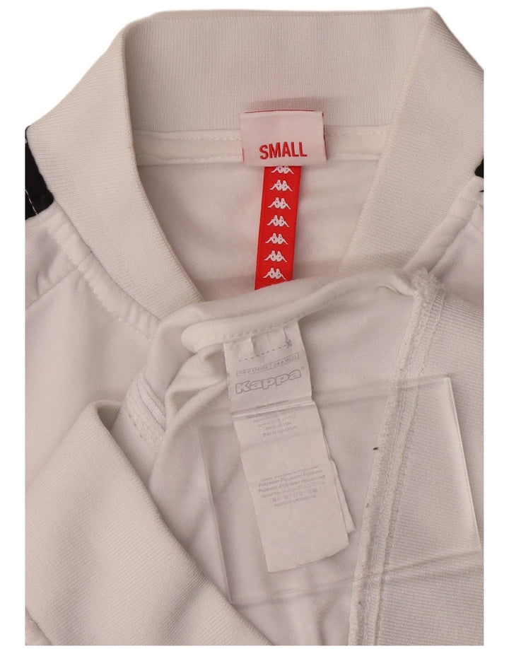 KAPPA Спортивный костюм с графическим рисунком для девочек, верхняя куртка, 11–12 лет, маленький белый